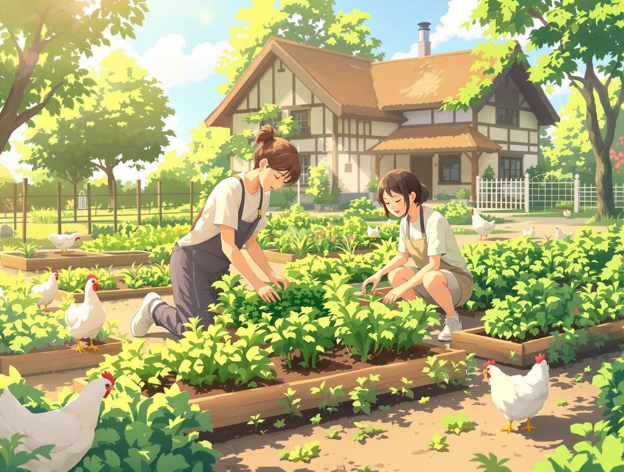 菜园子日记 - 漫剧官网治愈动漫短剧 菜园子日记